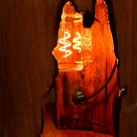 Wood Lamp