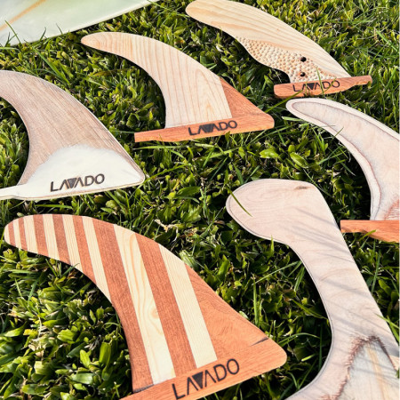 Wood fins 7" 8" 9"